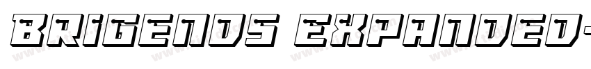 Brigends Expanded字体转换